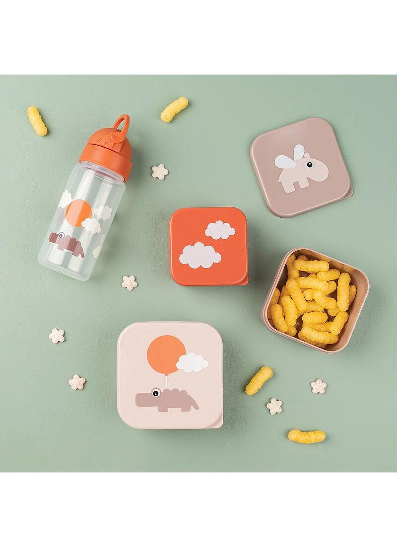 LUNCH BOX (3PCS) HAPPY CLOUDS POWDER