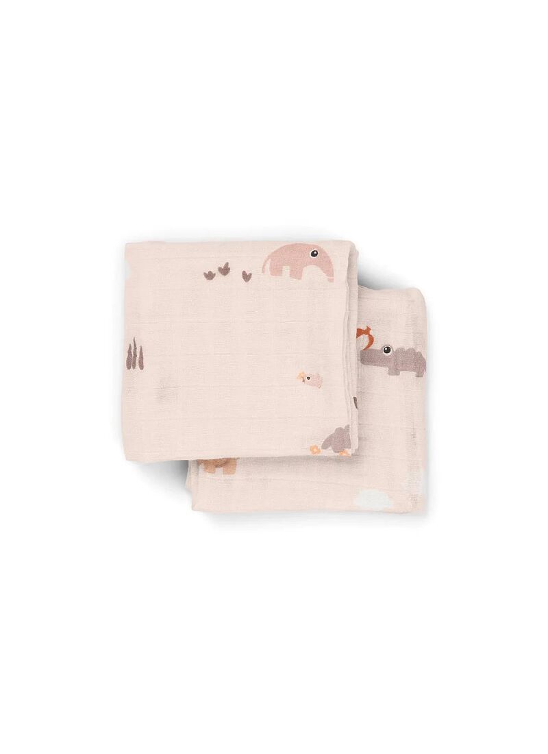 MUSLIN BLANKET (2PCS) PLAYGROUND POWDER