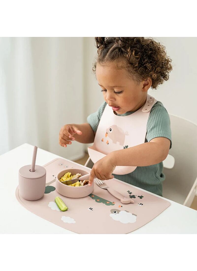 SILICONE PLACE MAT TINY FARM POWDER