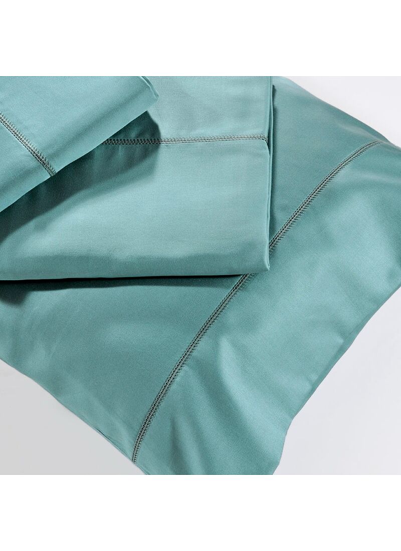 SINGLE DUVET COVER SET PETROL (S250/14)