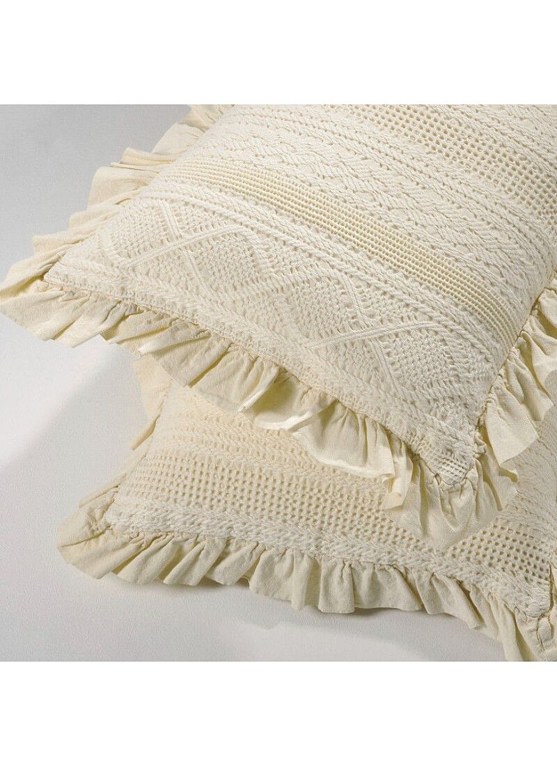 DOUBLE BLANKET APT-454 ECRU