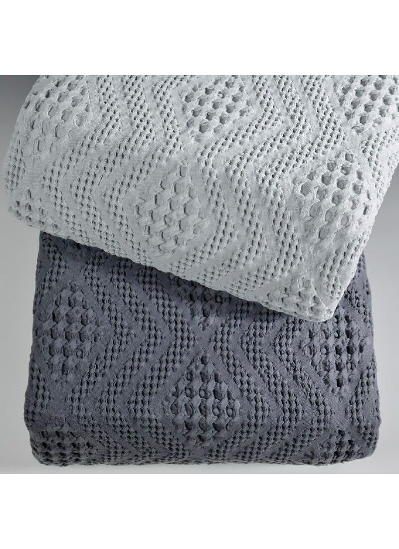 DOUBLE BLANKET 871 LIGHT GREY