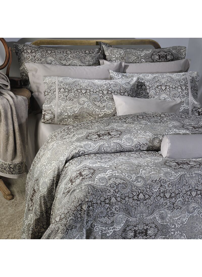 DOUBLE QUILT SET BOMBAY BROWN (S834)