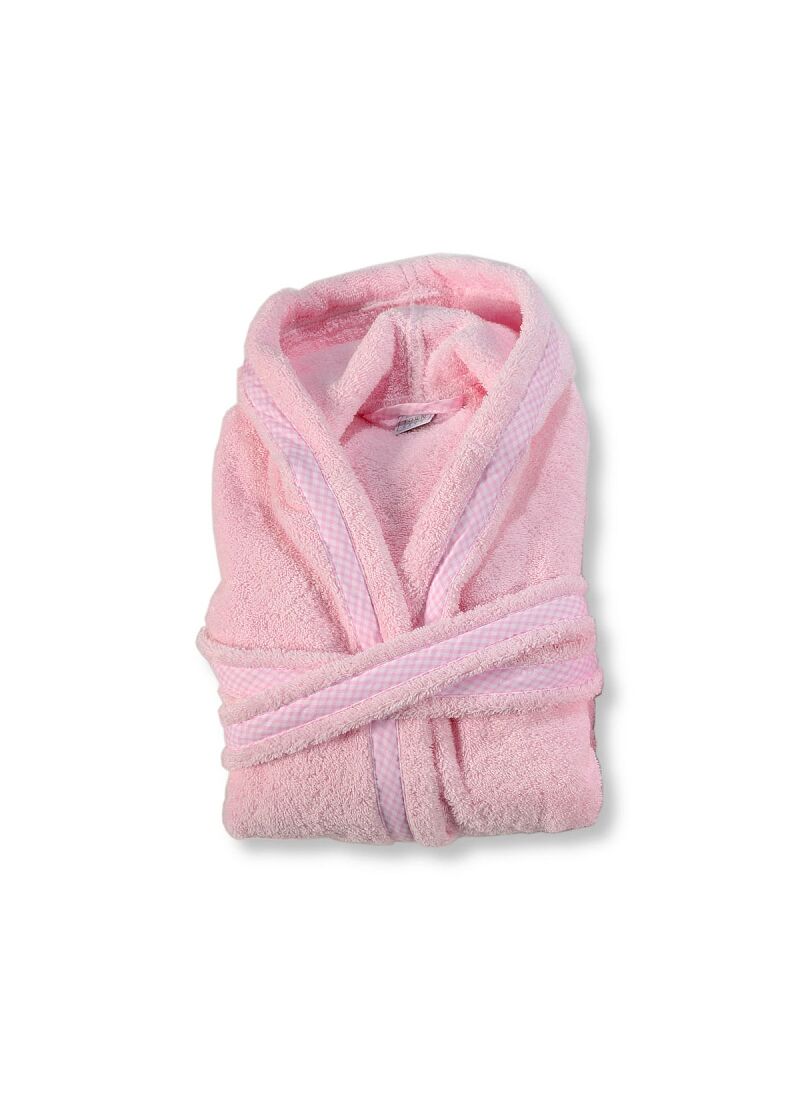 KID'S BATHROBE PINK