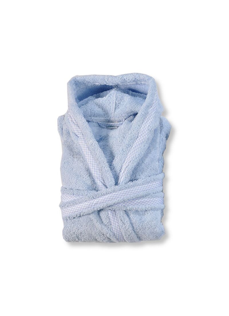 KID'S BATHROBE BLUE