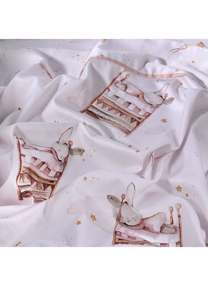 CRIB SHEETS SET LITTLE BUNNY (BS854)