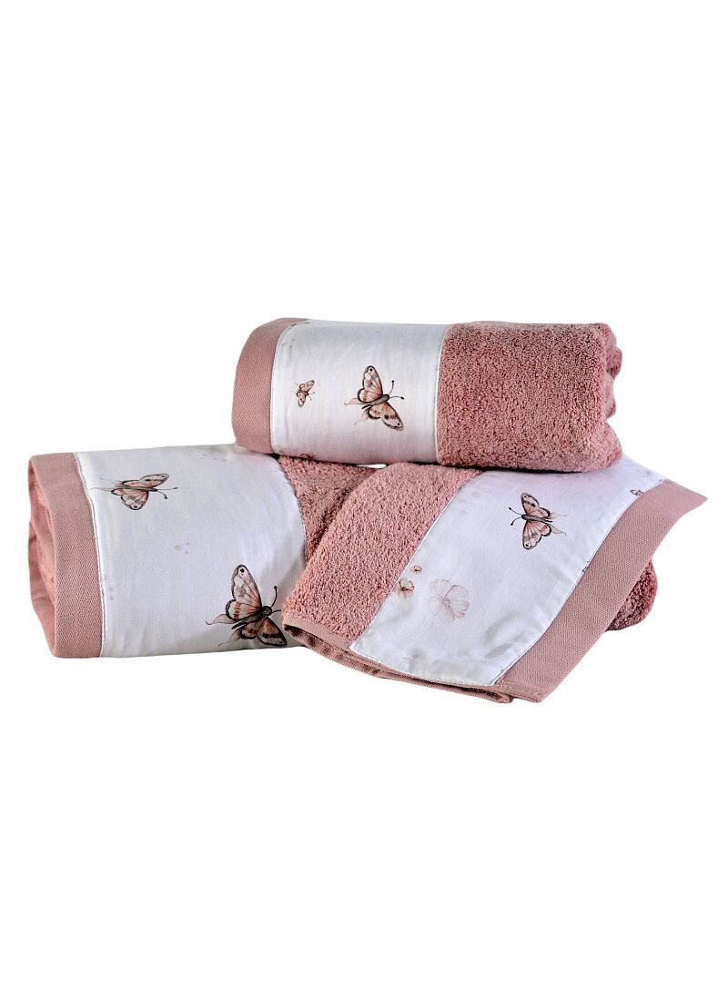 TOWEL SET 3PCS MELINA PUDRA
