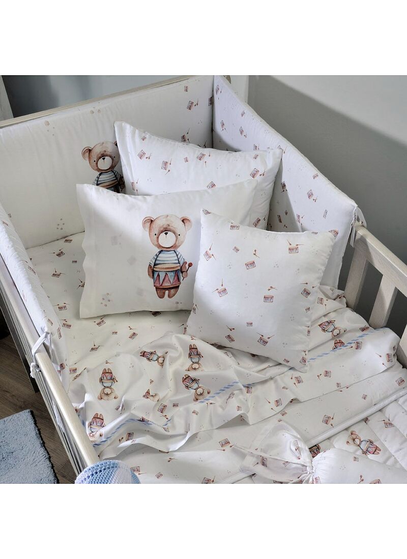 CRIB BUMPER LITTLE BEAR (BS853)