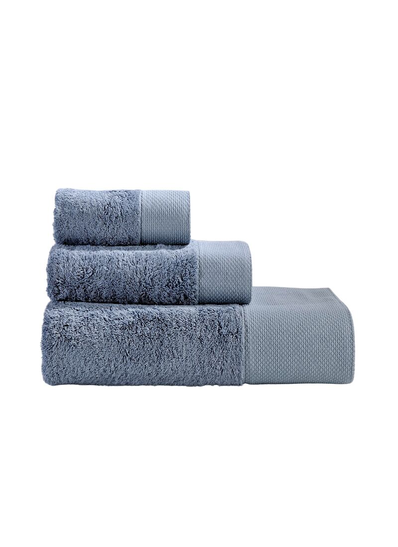 3 PC TOWEL SET ROSA INDIGO