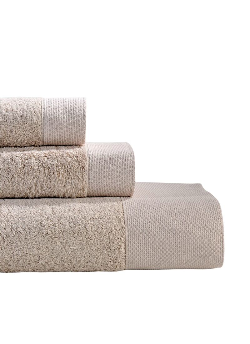 TOWEL SET 3PCS ROSA BEIGE