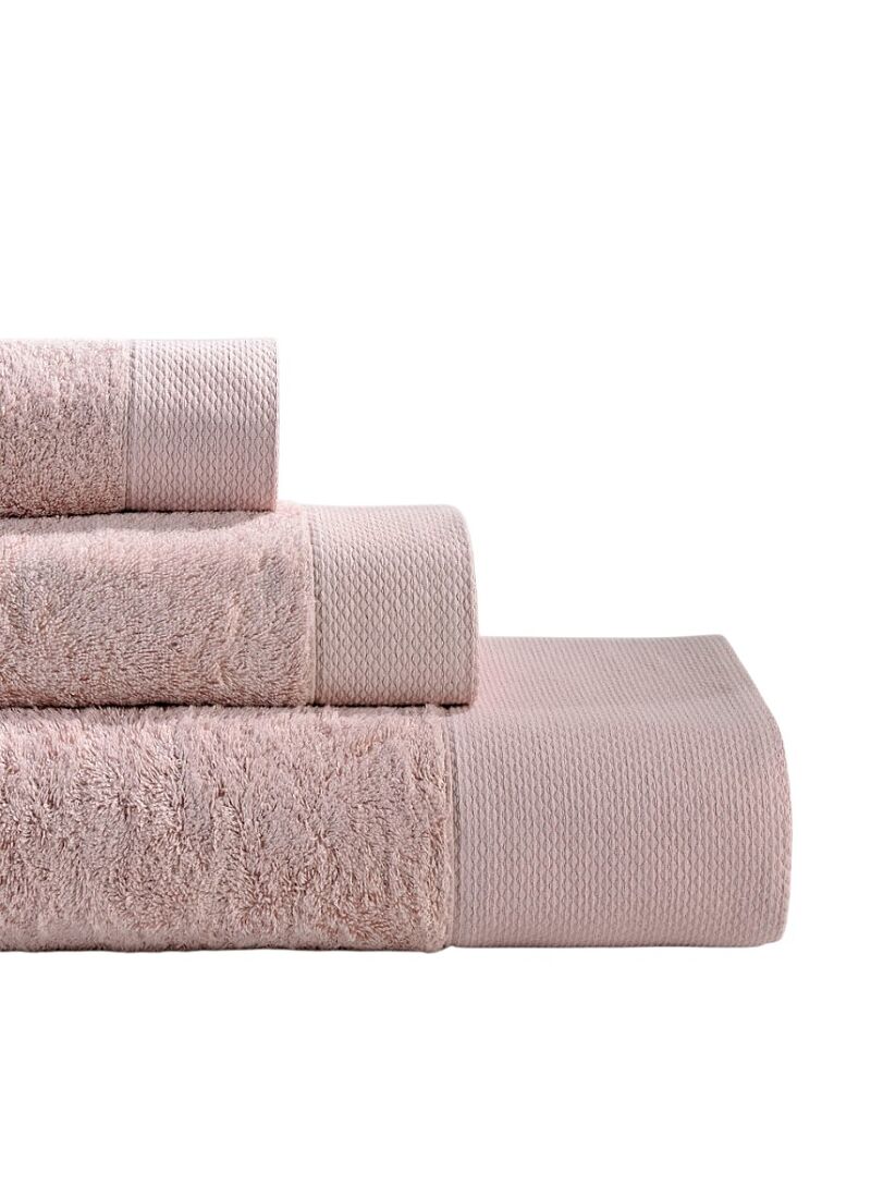 3 PC TOWEL SET ROSA DUSTY PINK
