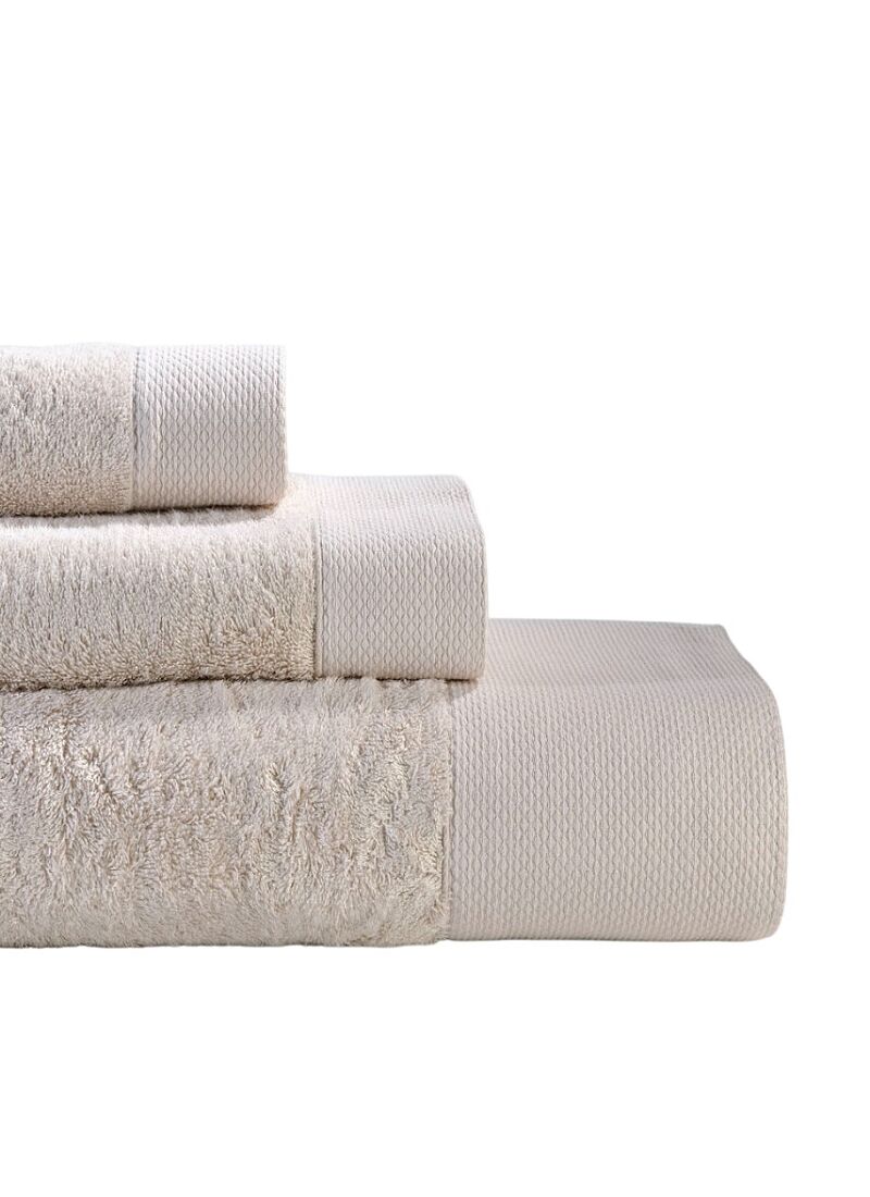 TOWEL SET 3PCS ROSA LIGHT BEIGE