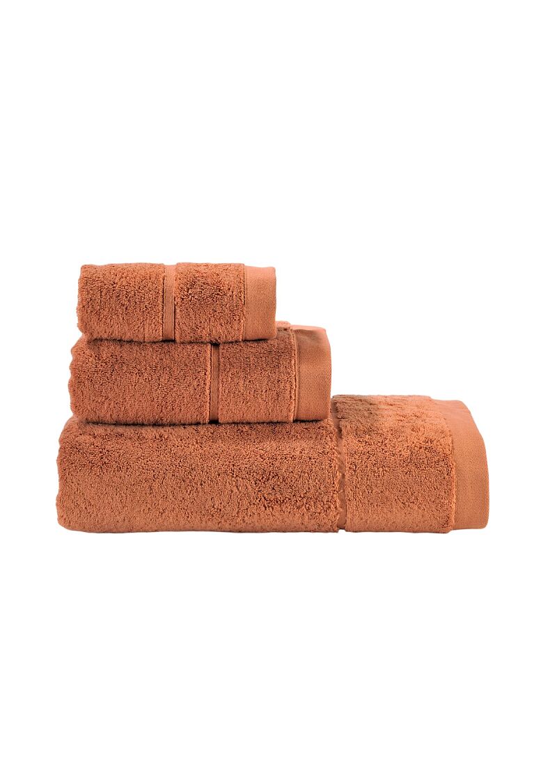 3 PC TOWEL SET JOANNE TERRACOTA