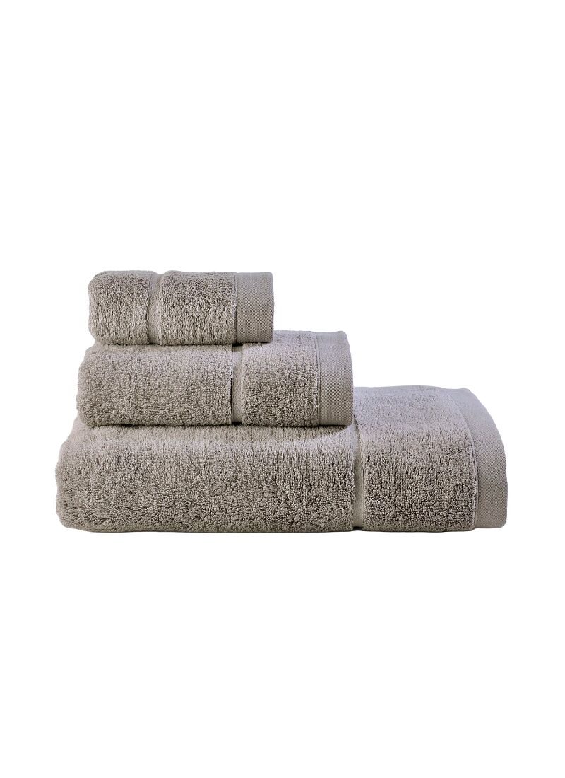 3 PC TOWEL SET JOANNE DARK BEIGE