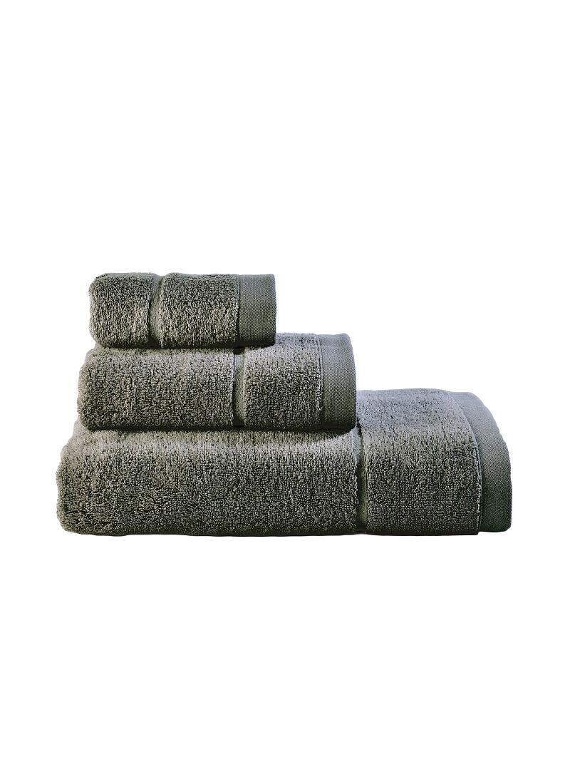 3 PC TOWEL SET JOANNE DARK GREY