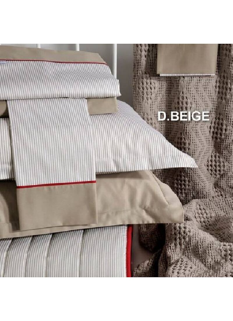 SINGLE KNITTED BLANKET 871 DARK BEIGE