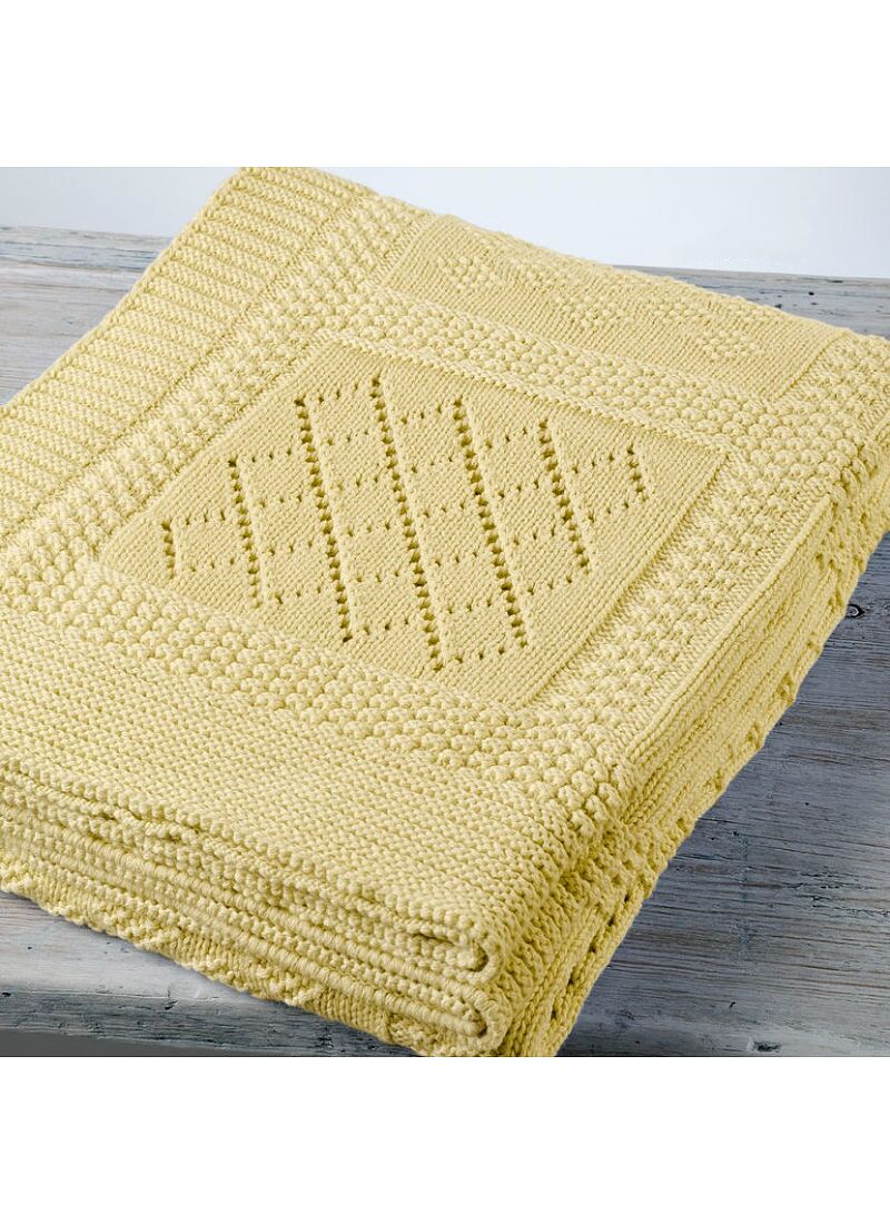 CRIB BLANKET (90X120) 07 BANANA