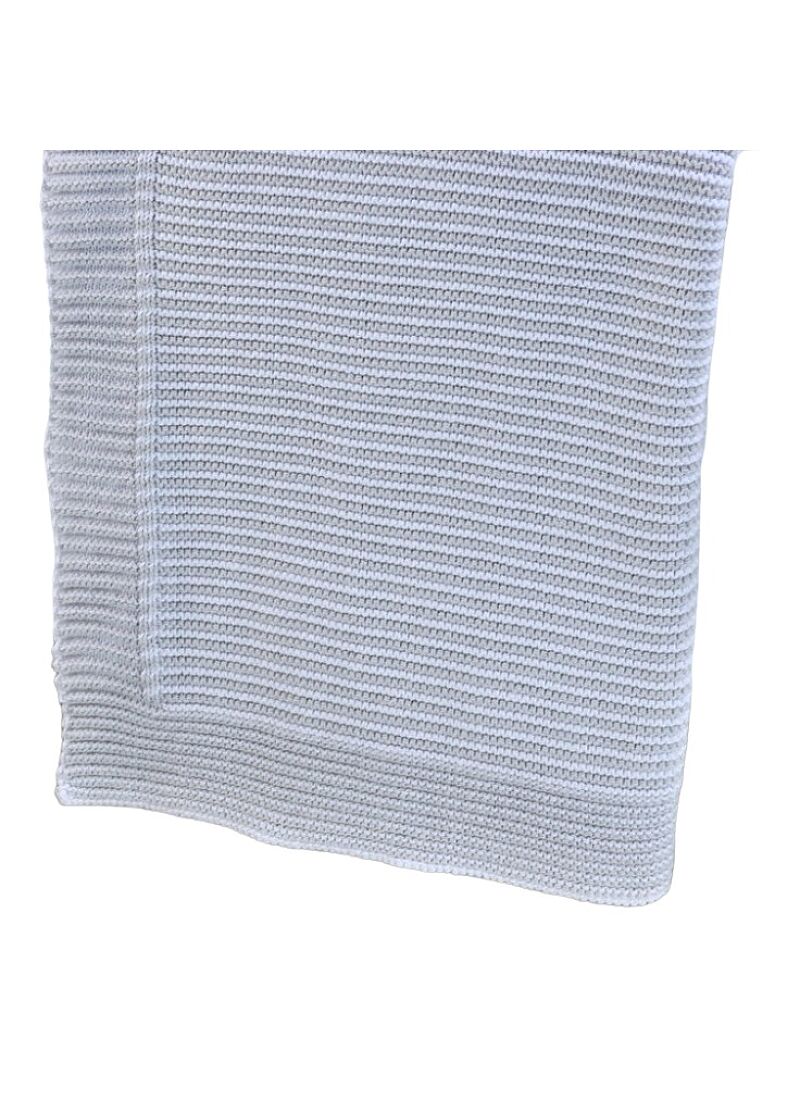 CRIB BLANKET (90X120) 441 LIGHT GREY