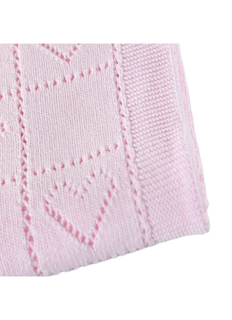 CRADLE BLANKET (75X100) 450 PINK