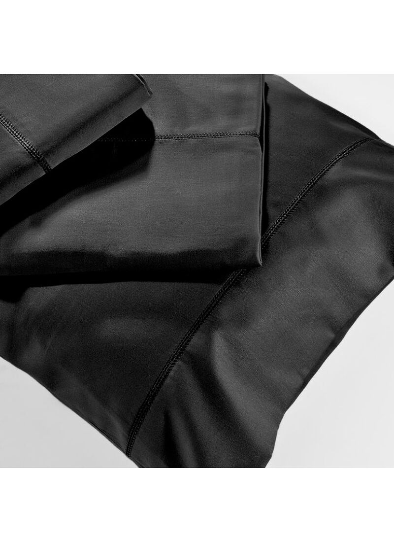 KING SIZE SHEET SET BLACK (S250/10)