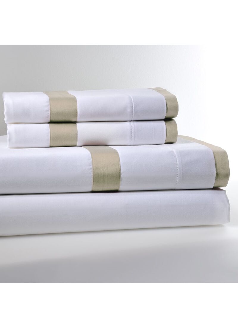 KING SIZE DUVET COVER SET SATEEN REVER BEIGE