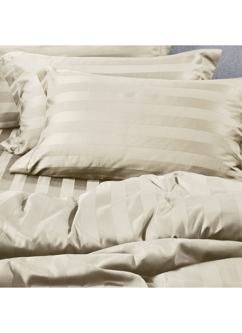 SINGLE DUVET COVER SET ZAQUARD ECRU