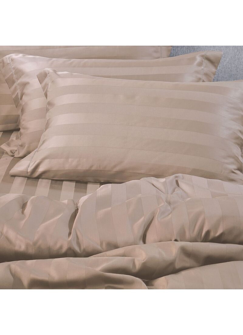 SINGLE SHEET SET ZAQUARD PEACH WITH AJOUR