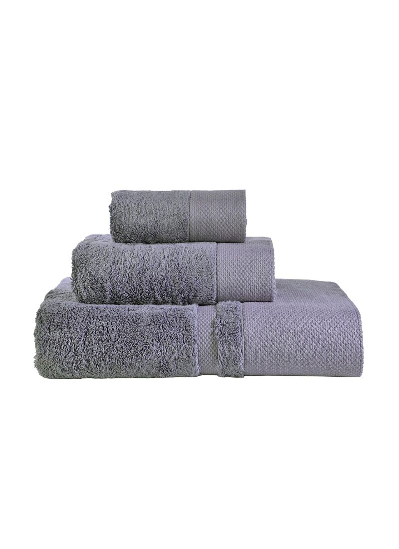 3 PC TOWEL SET NEW ROSA MAUVE