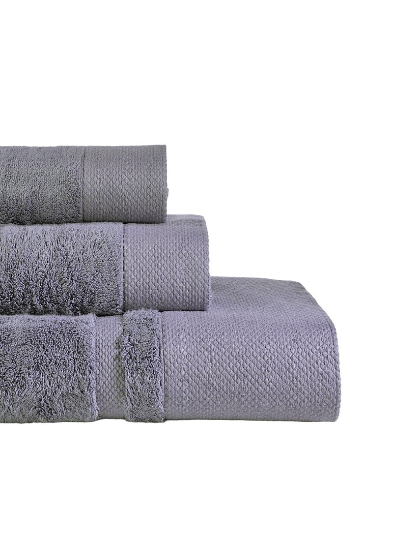 3 PC TOWEL SET NEW ROSA MAUVE