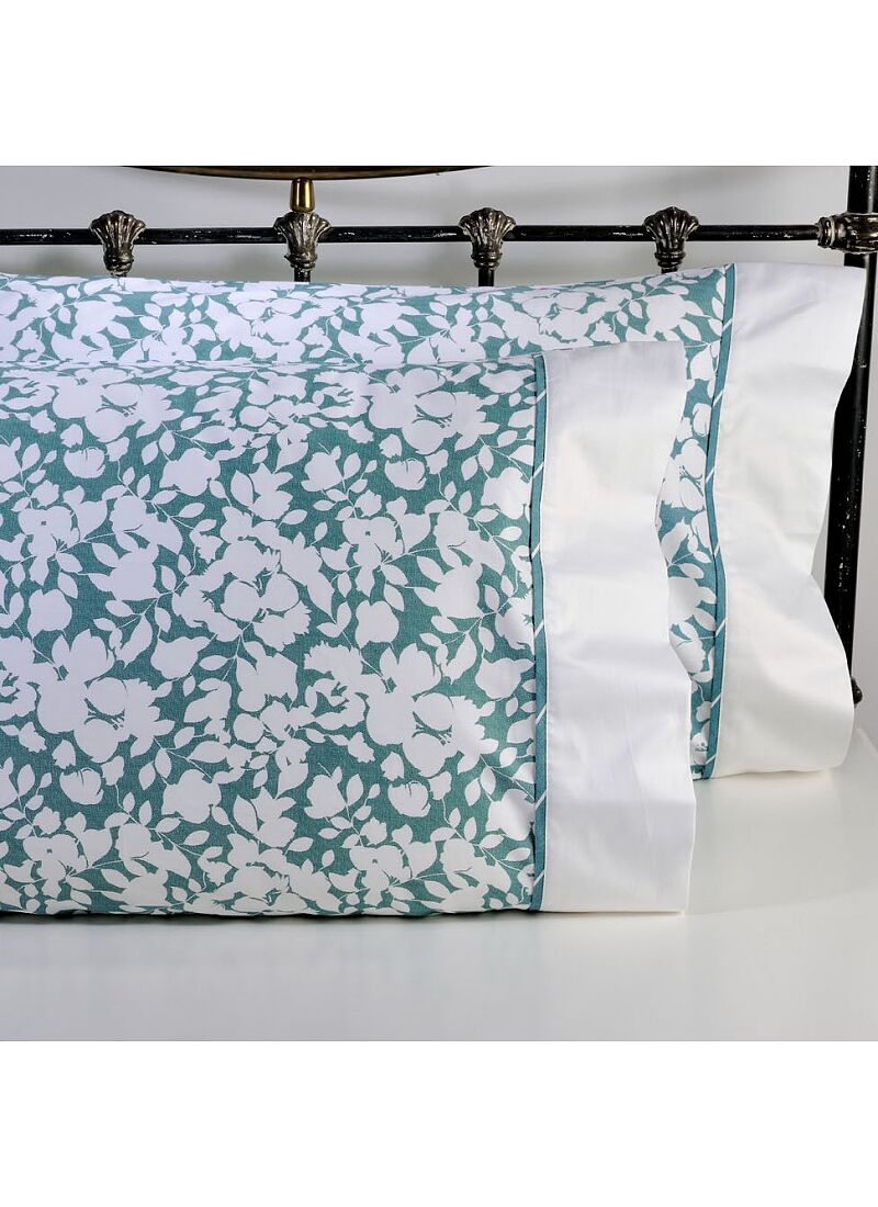 PILLOWCASE SET ELVIRA PETROL (S875)