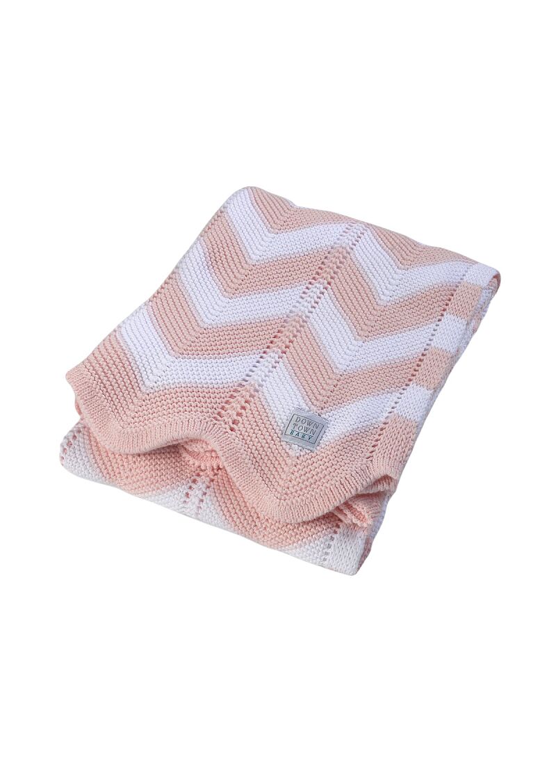 BASSINET BLANKET (75X105) 456 PINK