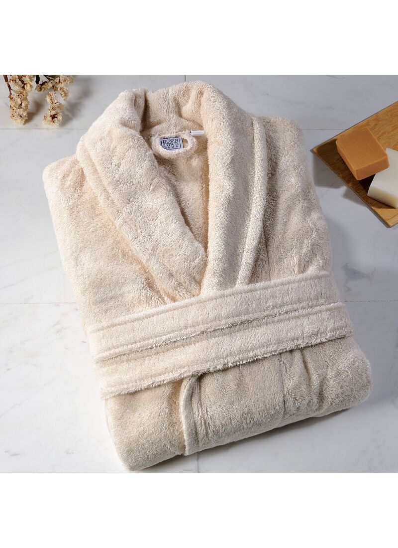 BATHROBE (LARGE) ROSA ECRU