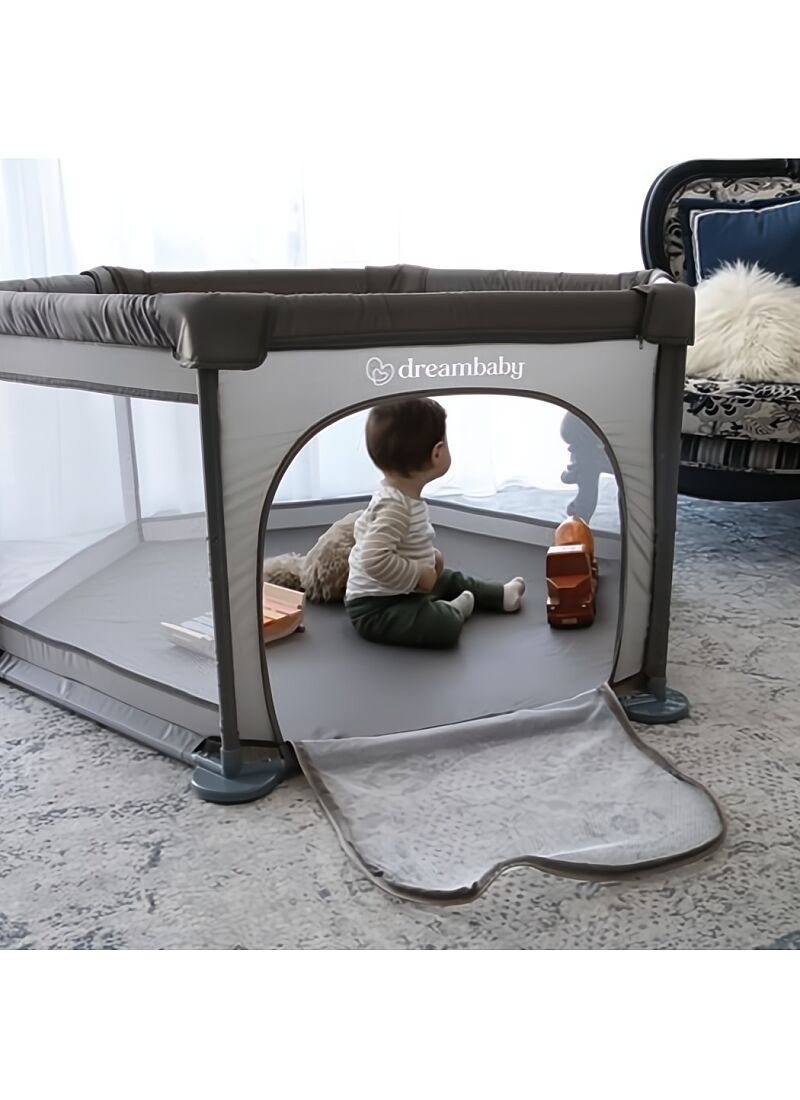 HEXAGON PLAYPEN FABRIC TAUPE