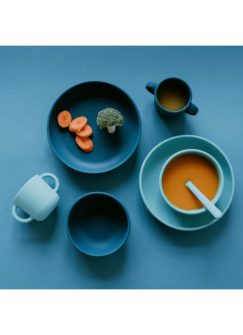 SILICONE BOWL BLUE ABYSS/LAGOON