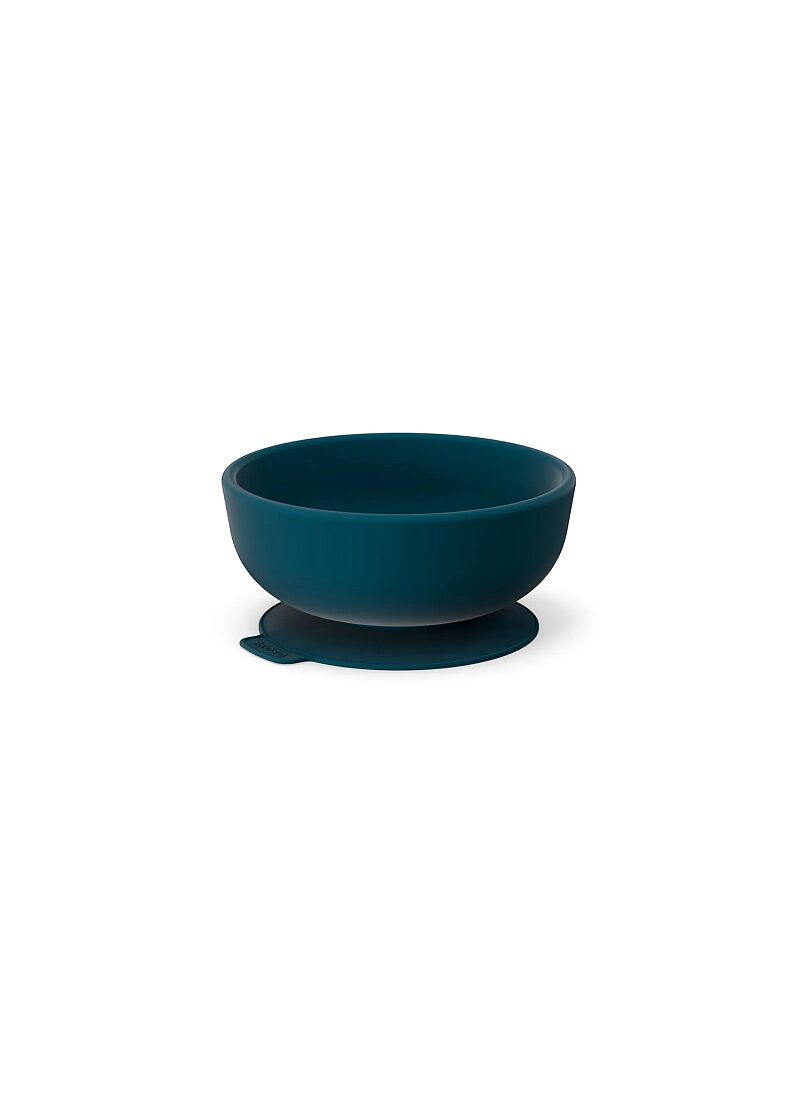 SILICONE DIVIDED PLATE BLUE ABYSS