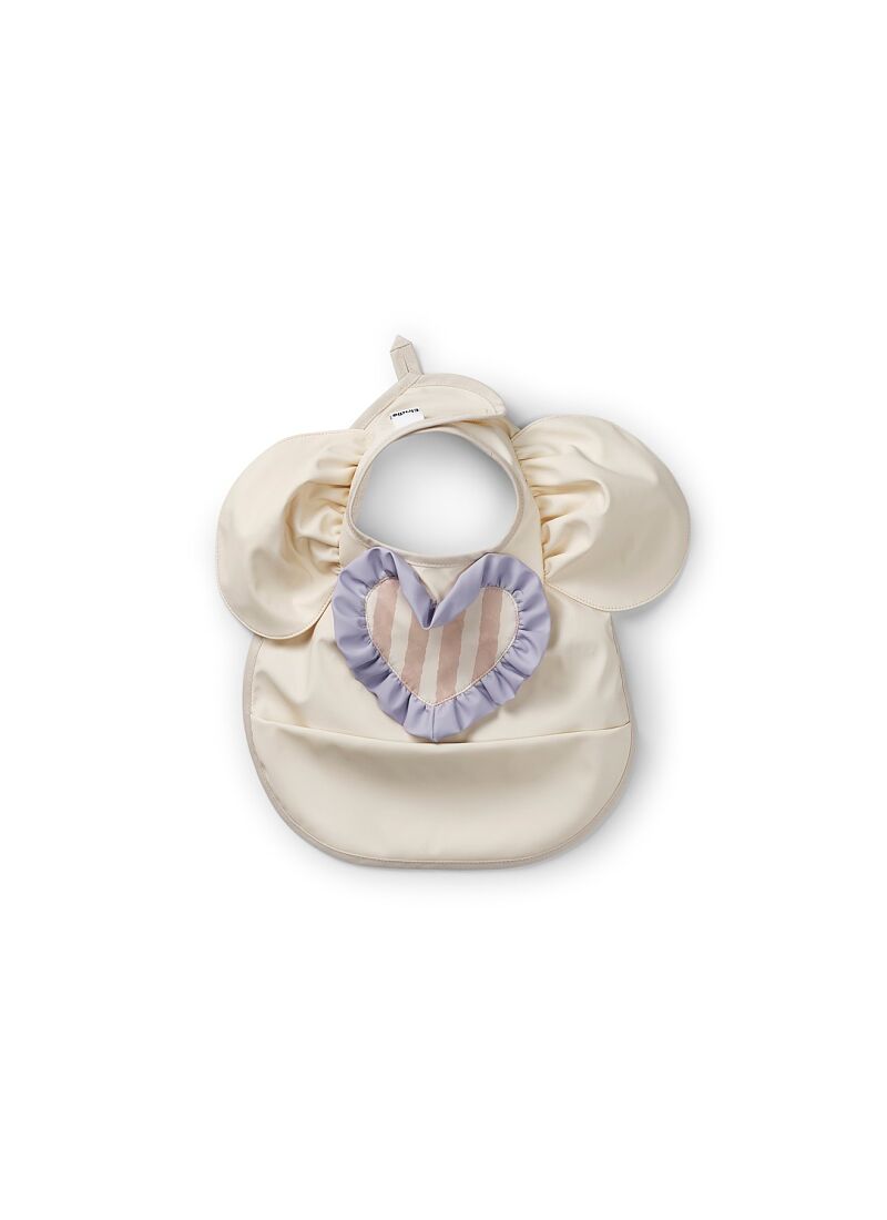 BABY BIB OAT WHITE
