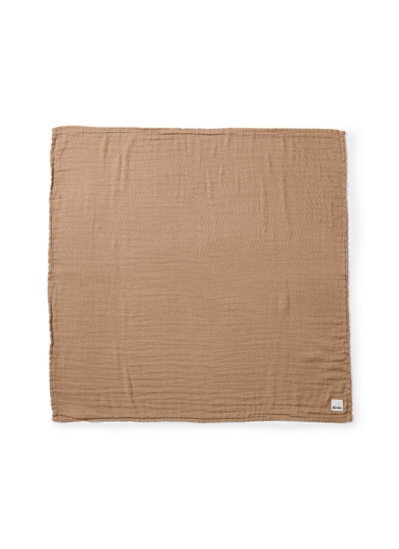 MUSLIN BLANKET (80x80) SOFT TERRACOTTA