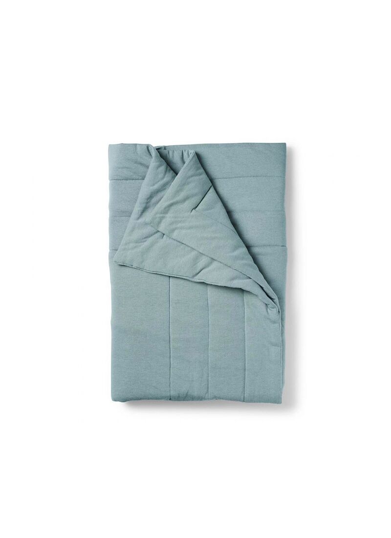 BABY QUILT (100 x 100) PEBBLE GREEN