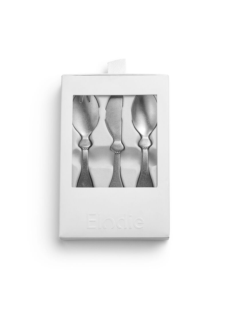 CUTLERY SET (3PCS) ANTIQUE SILVER