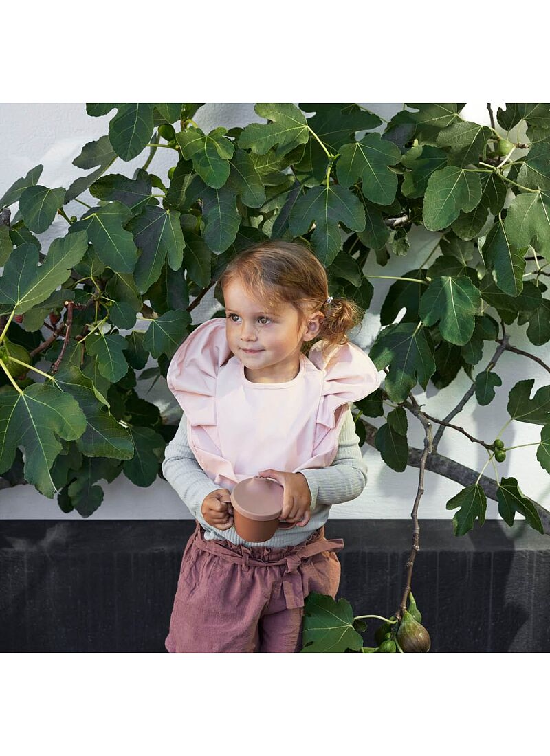 BABY BIB POWDER PINK