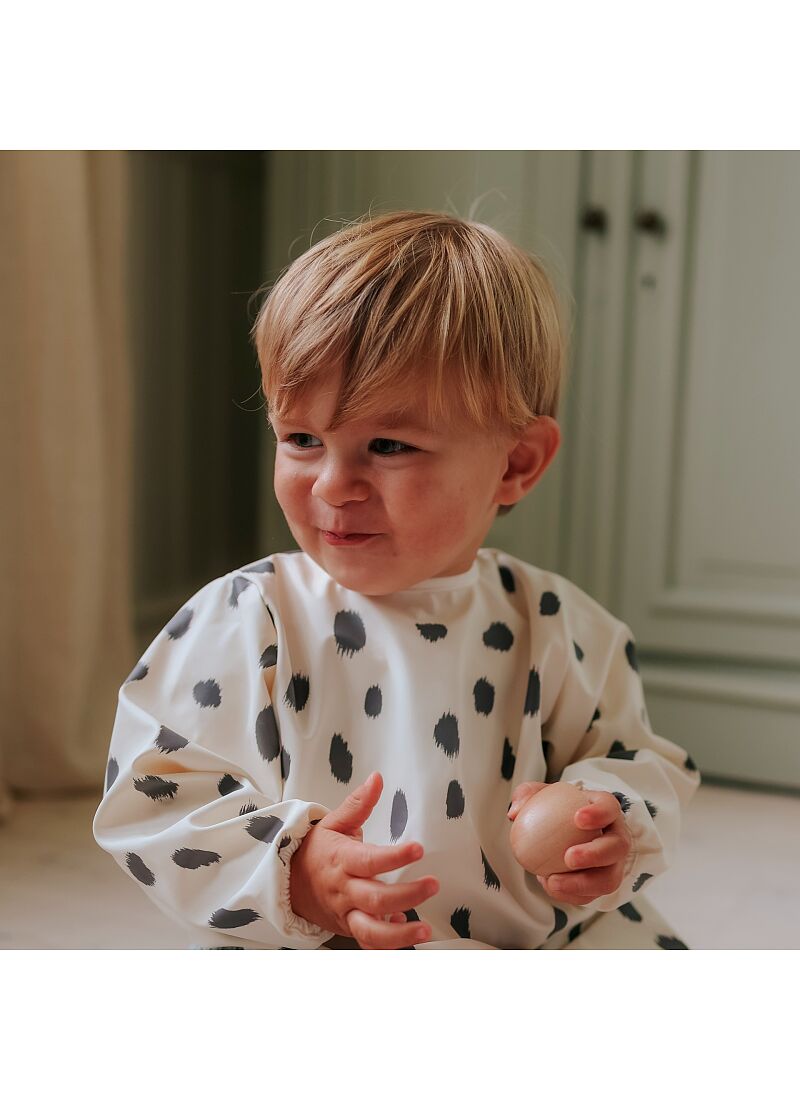 LONGSLEEVED BIB DALMATIAN DOTS GRAN