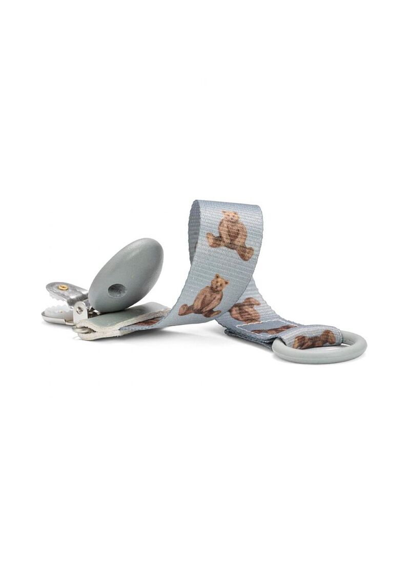 PACIFIER CLIP BILLY THE BEAR