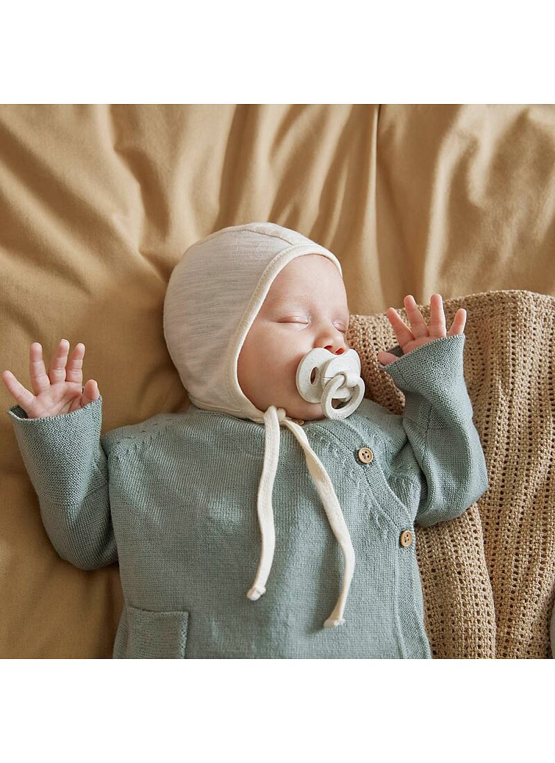 PACIFIER VANILLA WHITE(0-6M)