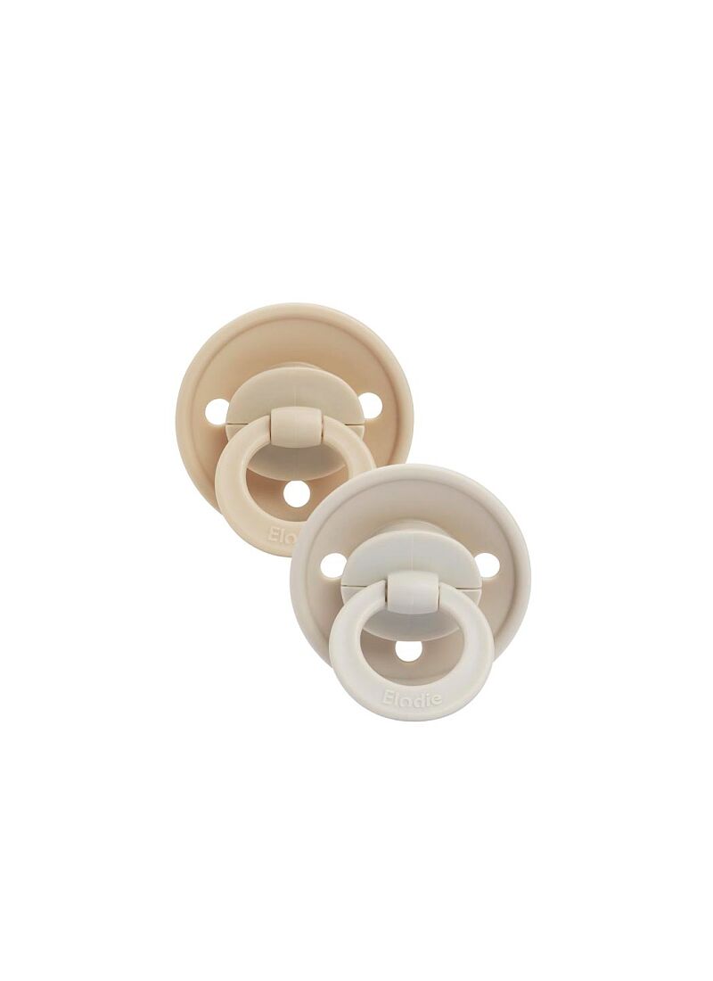 PACIFIER 2 PCS PURE KHAKI(0-6M)