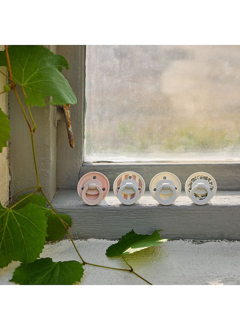 PACIFIER 2 PCS CANDY STRIPES (+3M)