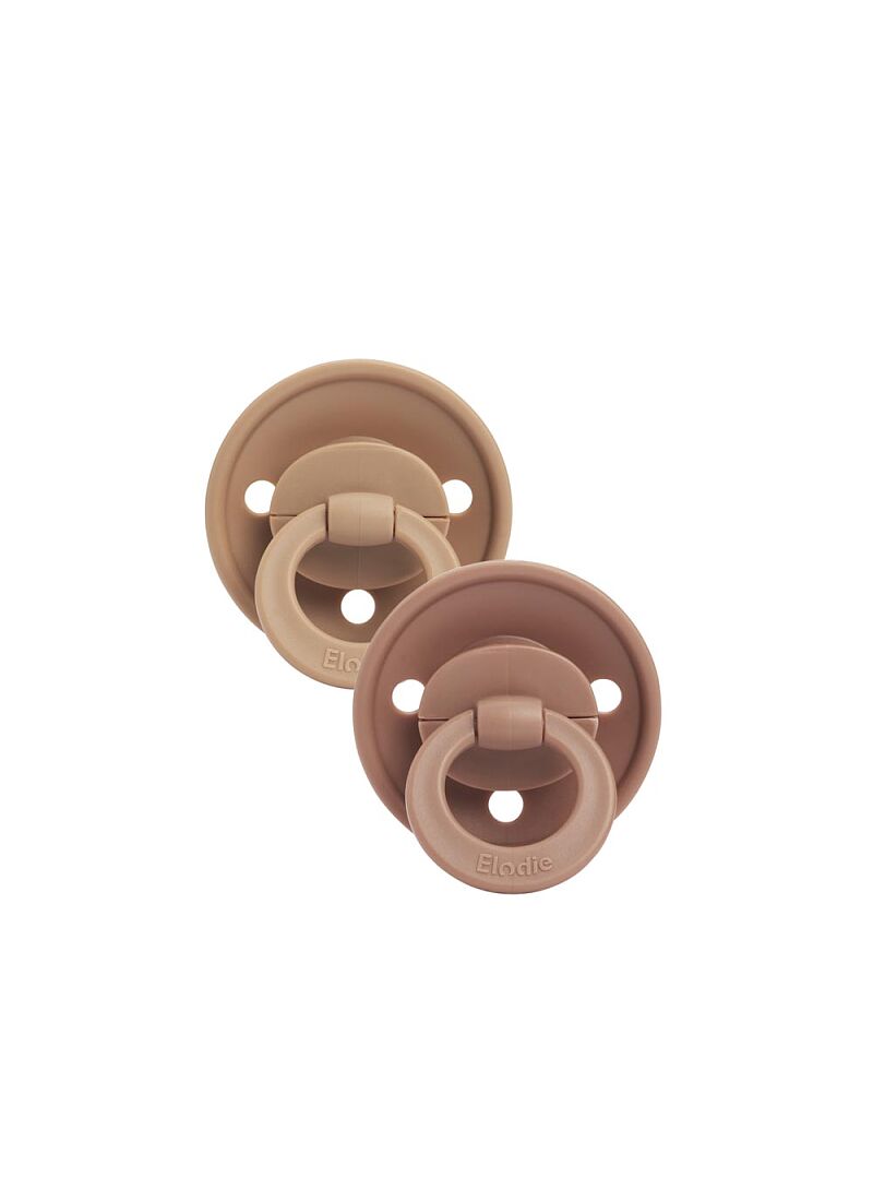 PACIFIER 2 PCS SOFT TERRACOTTA(+3M)