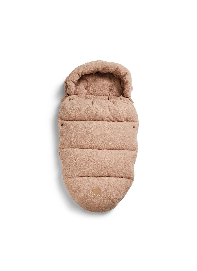 FOOTMUFF PINK BOUCLE