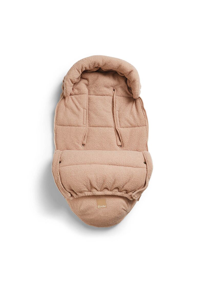 FOOTMUFF PINK BOUCLE