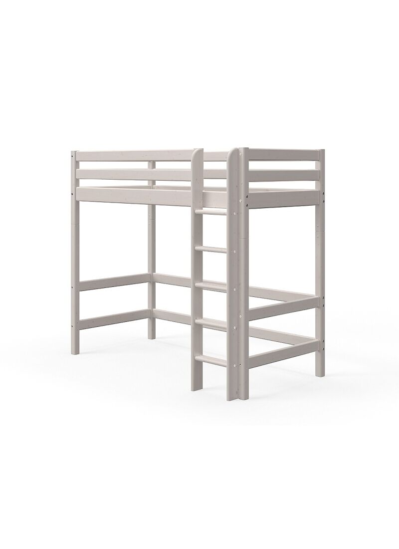 HIGH SINGLE BED CLASSIC GREY WASHED (90X200)