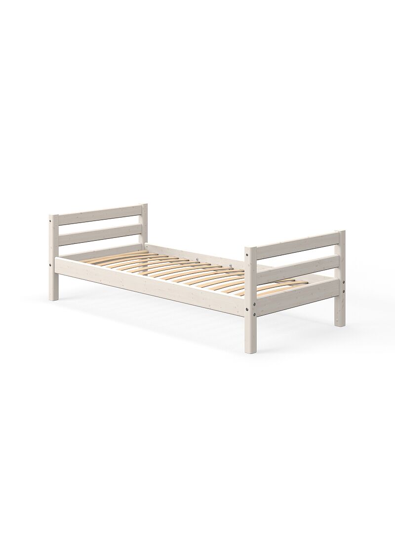 SINGLE BED CLASSIC WHITE WASHED (90X200)